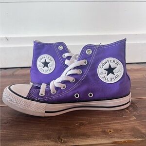 Converse Violet All Star High-Tops